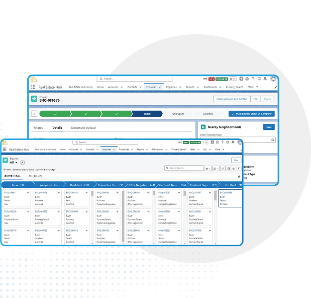 Schedule more property visits with Salesforce